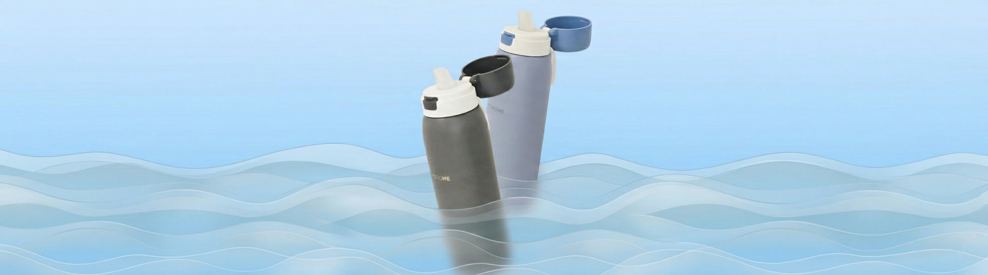 HydroMe - vízszűrő kulacsok rozsdamentes acél