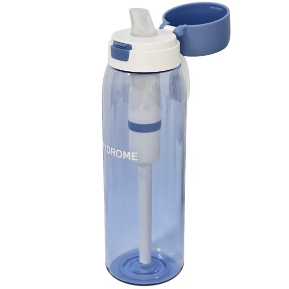 Vízszűrős kulacs - Tritán - 750 ml - kék - HydroMe